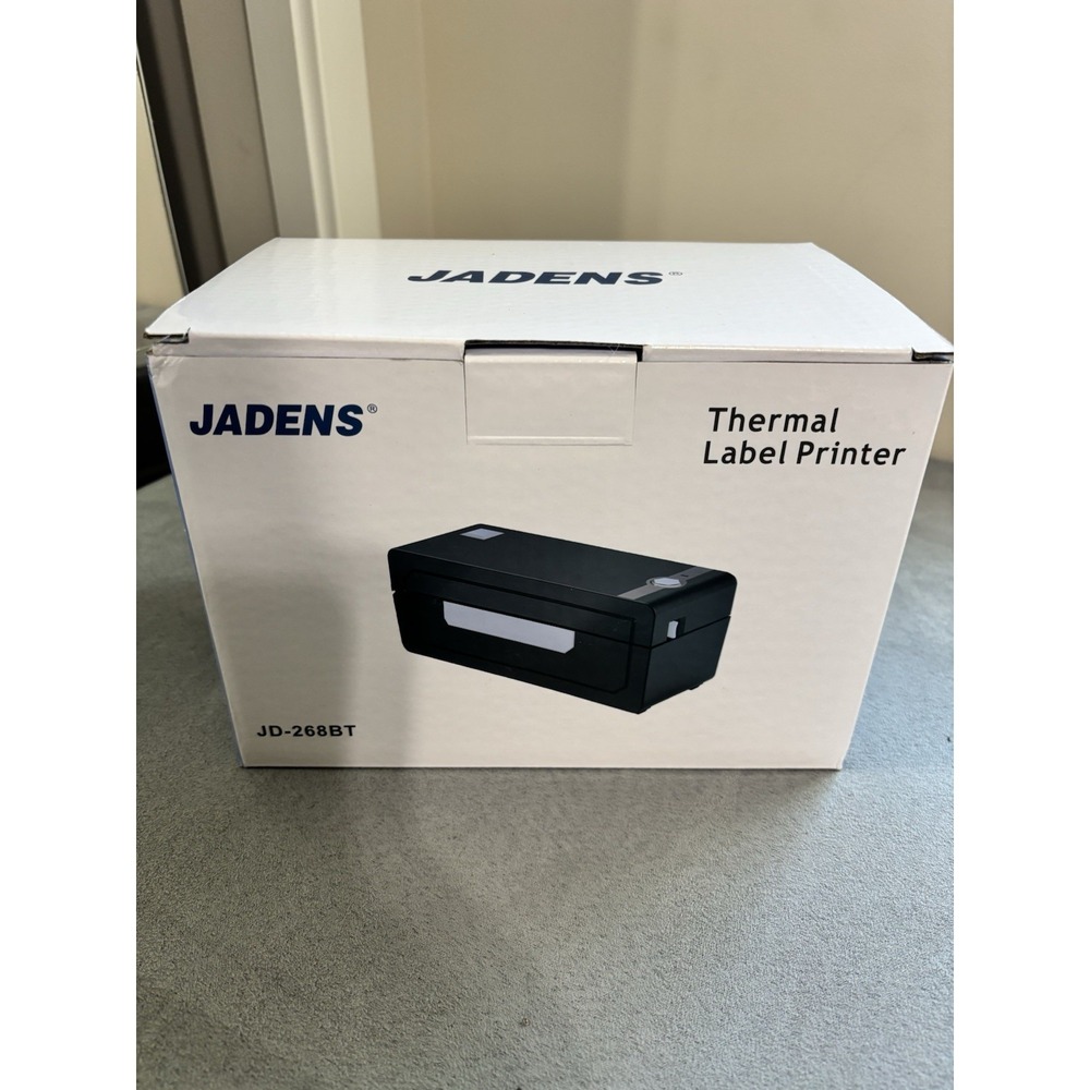 Jadens Bluetooth Thermal Shipping Label Printer JD-268BT  Brand New